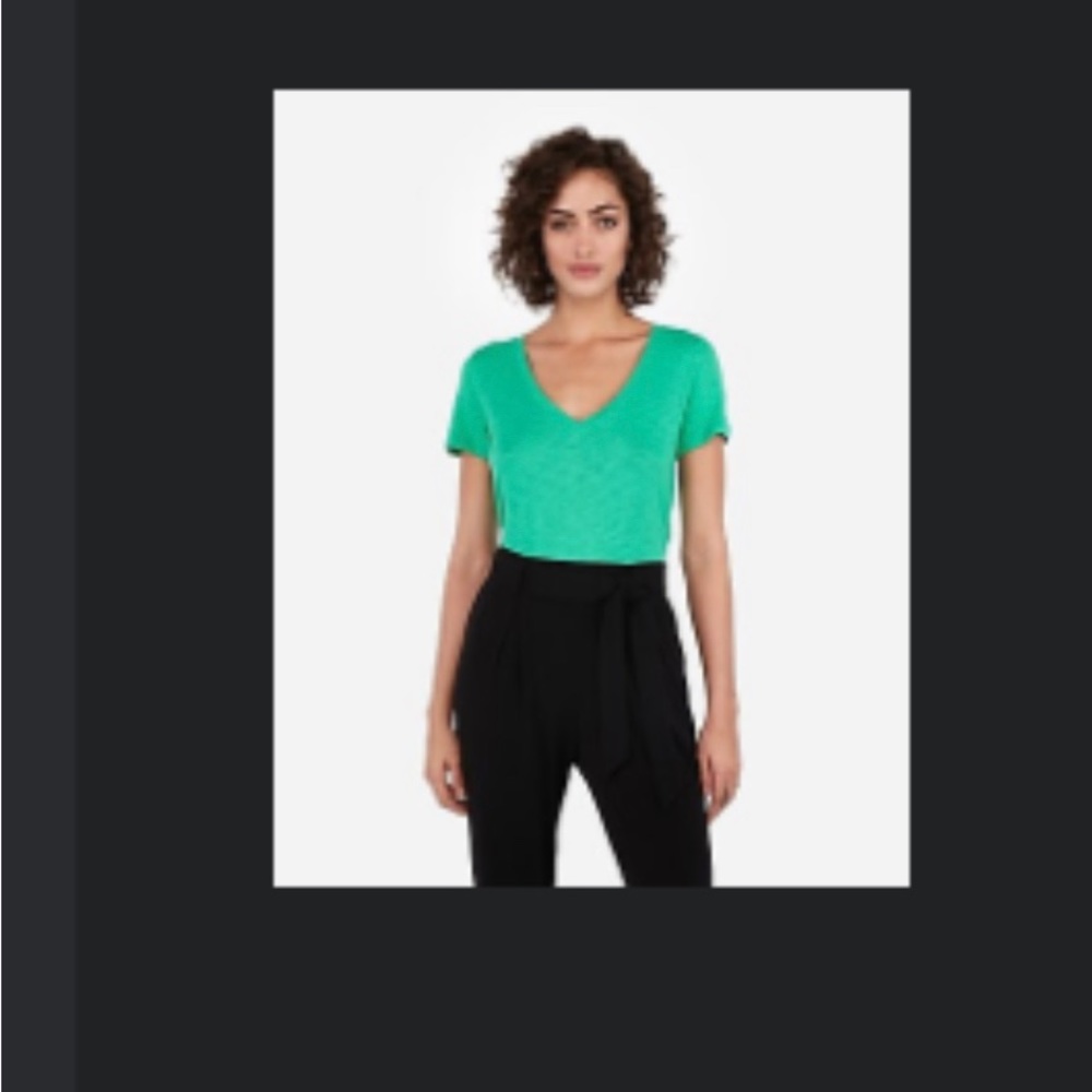Express v-neck tee size S